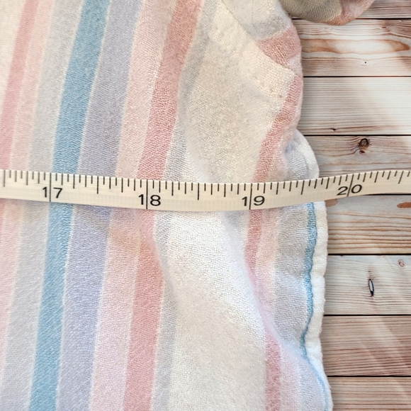 American Eagle Linen Blend Short Sleeve Button Down Size Medium - Picture 3 of 5